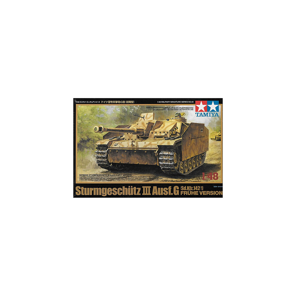 Tamiya 1/48 Sturmgeschutz Iii Early Prod 32540