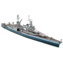 U. S. Navy CA35 Indianapolis 1/700 Ship Model Kit Tamiya 31804