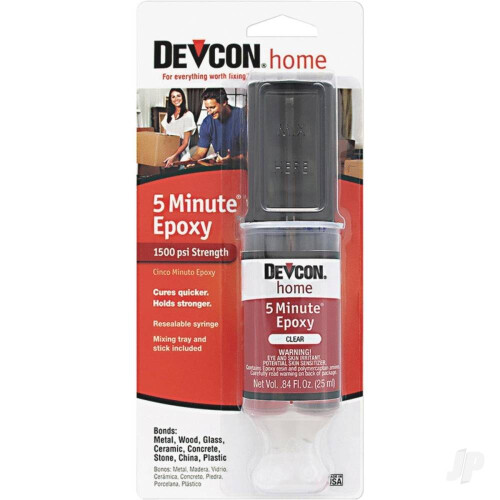Devcon 5 Minute Epoxy (25ml Syringe) 20845