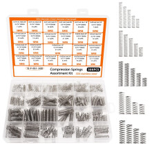 Kompressionsfeder-Kit 304 Edelstahlfedern 0,011x0,16x0,39 Kompressionsfedern Verschiedene Anwendungsbereiche