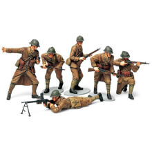 1/35 WWII French Infantry Set 35288 Tamiya *DAMAGED BOX*