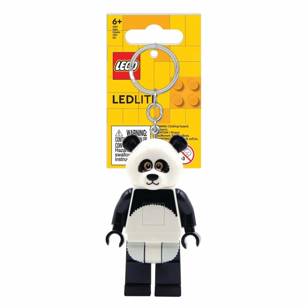 Lego Iconic Panda Suit Guy Minifigure Key Light - Ke195h