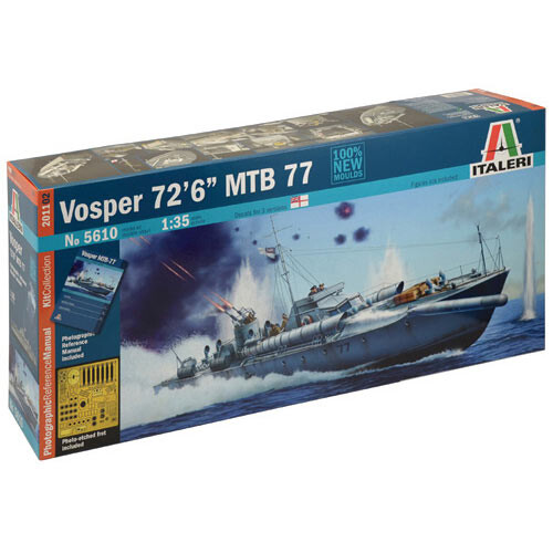 VOSPER 72''6' MTB 77 - SHIPS 1:35 - Italeri 5610