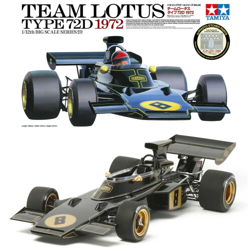 Tamiya Tamiya Team Lotus Type 72D 1972 1:12 Model Kit