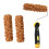 3Pcs 6Inch Paint Roller Covers and Frame for Wall and Ceiling 1