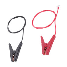 2 Stück Elektrozaunkabel Krokodilklemme-Ein Paar Clips