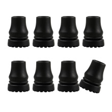 8Pcs Gehstock Pad Puffer Trekking Pole Cane Tip Protector