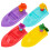 1 Set Mit 4 Kunststoff Ballon Rückstoß Boot Experimentiergerät 4
