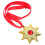 colar de com medalha, acessório para cosplay 10