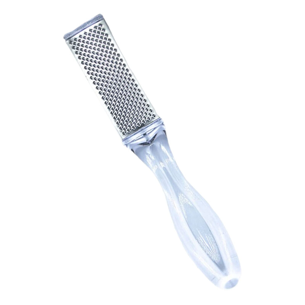Stainless Steel Foot File with DoubleSided Exfoliation for Callus Removal and Dry Cracked Skin