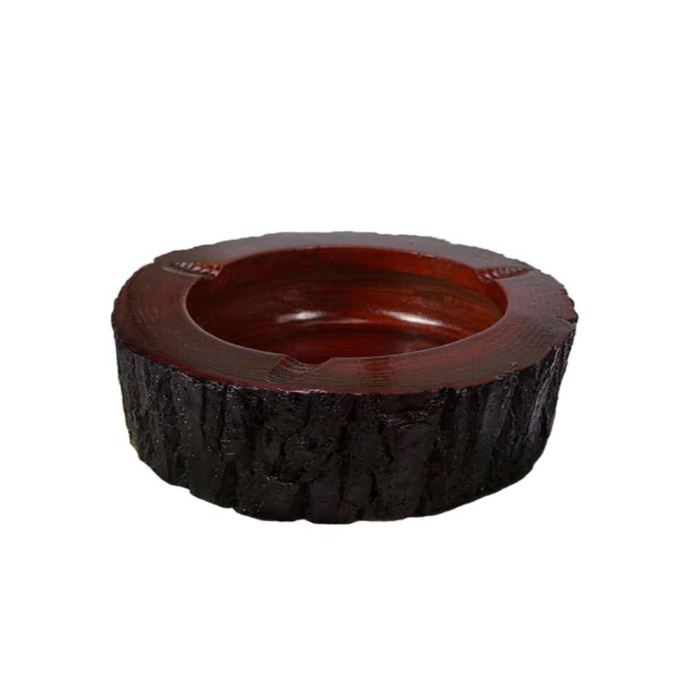 Elegant Wooden Cigar Ashtray, Anti-Scald Waterproof Surface, Ensures Cleanliness And Convenience In Your Living Space, Luxurious Gift For Smokers, Off