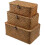 Stackable Wicker Baskets, Handwoven Seagrass Organizer, Earth Tone Color Scheme For Rustic Home Decor 1