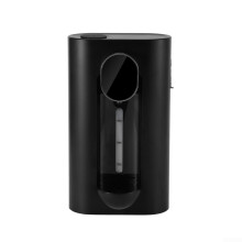 Automatic Mouthwash Dispenser with LED Display, USB Rechargeable Touchless Design for Bathroom Black