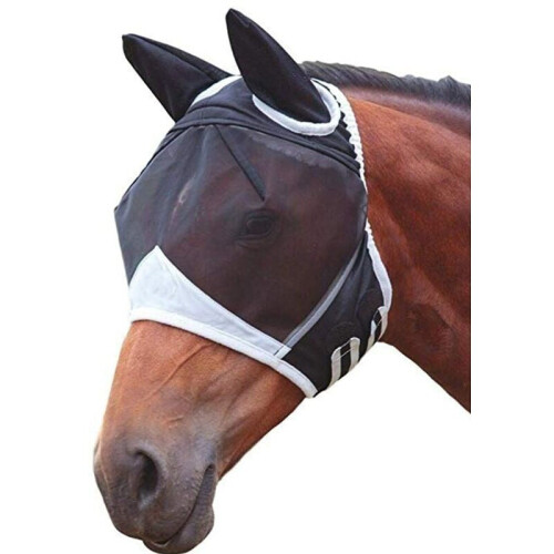 Horse Companion, φιλικό προς το δέρμα κάλυμμα προσώπου αλόγου με αναπνεύσιμο πλέγμα,