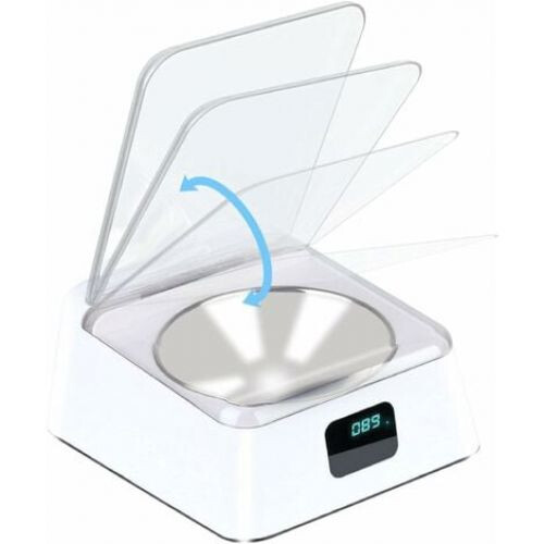 Smart Cat Feeder Bowl with Digital Display, Utilizing IR Induction for Seamless Feeding Experiences and Preventing Slips 2