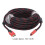 HD Multimedia Interface Cable 49ft, Red & Black, Stable HDMI for TV Projector 2