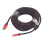 HD Multimedia Interface Cable 49ft, Red & Black, Stable HDMI for TV Projector 15