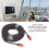HD Multimedia Interface Cable 49ft, Red & Black, Stable HDMI for TV Projector 5