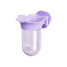 Hygienic Conure Feeding Bottle Separates-Purple Tulip shape