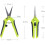 Effortless Pruning: Shears For Precise Cuts, Comfort Grip, And Durable Construction, Spring Loaded For Quick Operations In The Garden 2