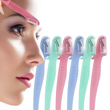 Přenosný nástroj pro dermaplaning, cenově dostupný odstraňovač chloupků na obličeji, tvarování obočí salonní kvality, holicí strojek