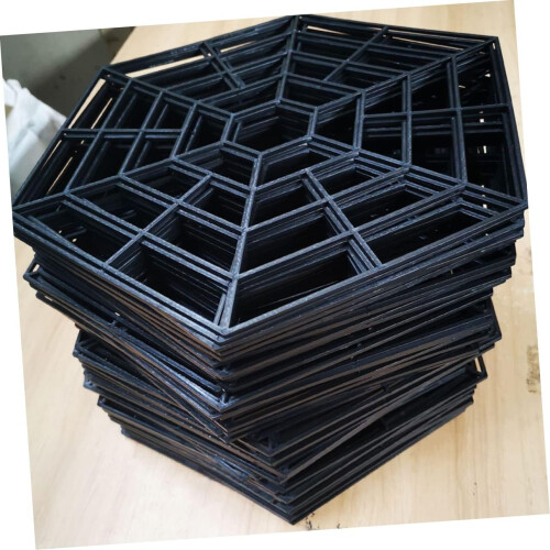 Angle Fish Nets 20 Pcs  Fish Protector Net Guard, PP Plastic Material, WearResistant, Practical for Outdoor Ponds 1