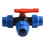 Easy Installion Designs 32mm Sturdy Plastic Valves Accessory for 1