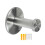 4Pcs Stainless Steels Coat Hook Wall-Wire brushed nail fr 7