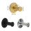 4Pcs Stainless Steels Coat Hook Wall-Brushed with expansi 4