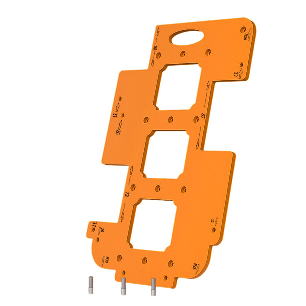Multipurpose Woodworking Hole Cutter Template-Standard 70X60mm 7732000567940