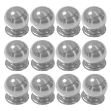 12 stuks multifunctionele stevige aluminium-605 Helder chroom