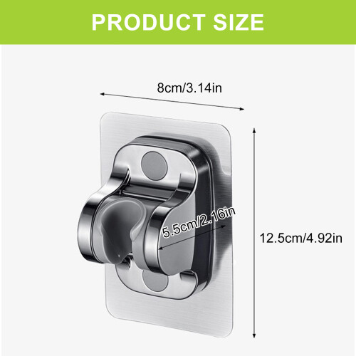 Multipuepose Suction Shower Support-Gray ABS without pun 2