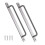 Poignées de porte, ensemble de 2 pièces, accessoire-Argent 270mm 1