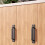 Ensemble de 2 poignées de porte en-Modèle doré à double usage 6