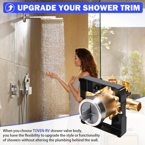Shower Valves Body Replacement Bathroom Concealed Valves 1