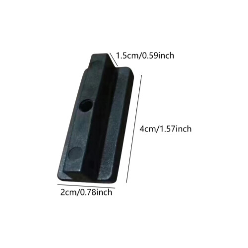 100Pieces Sturdy Plastic Fixing Clip for Indoor Composite Deck 2