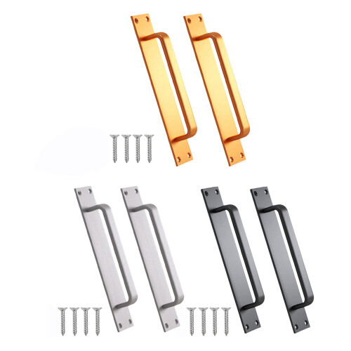 Pack of 2 Multipurpose Sliding Door-Silver dual use mode 1