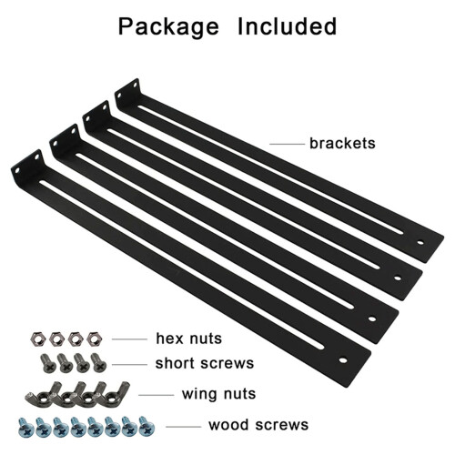4 Stück Möbelverstärkungs-Hardware,-2 Sätze 2