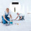 Multipurpose 9Inch Drywall Compound Roller Covers Pack of 3 4