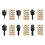 Manual Nut Rivets Head Hand Rivets Tool set for Quick-M6 2