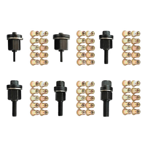 Manual Nut Rivets Head Hand Rivets Tool set for Quick-M6 1