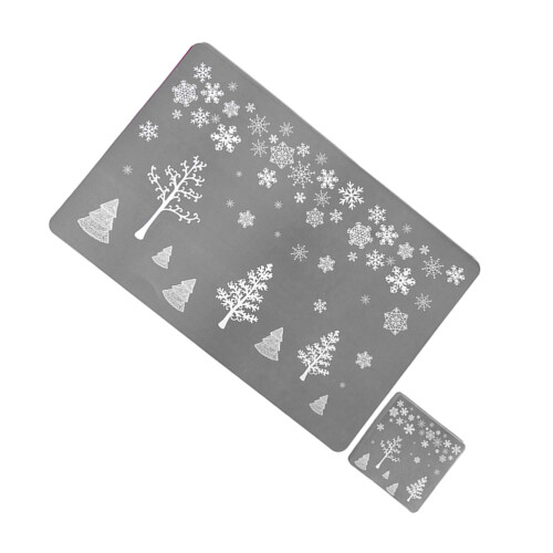 conjunto 12 almofadas natal árvore protetores copos