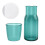 conjunto jarra 550 ml com copo para e banho 5