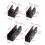 Sliding Window Lock with Key Vertical &-Black 16mm short 3