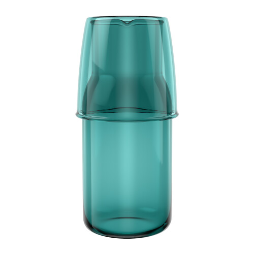conjunto jarra 550 ml com copo para e banho 2