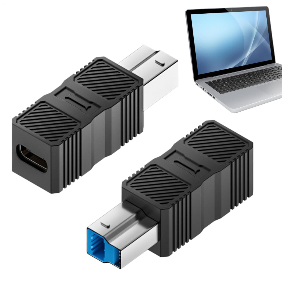 Usb Printer Adapter Usbc Female To Usbb 3.0 Male, Plug And Play, Speed Usb 3.0, Compatible With Scanners 9189345183867
