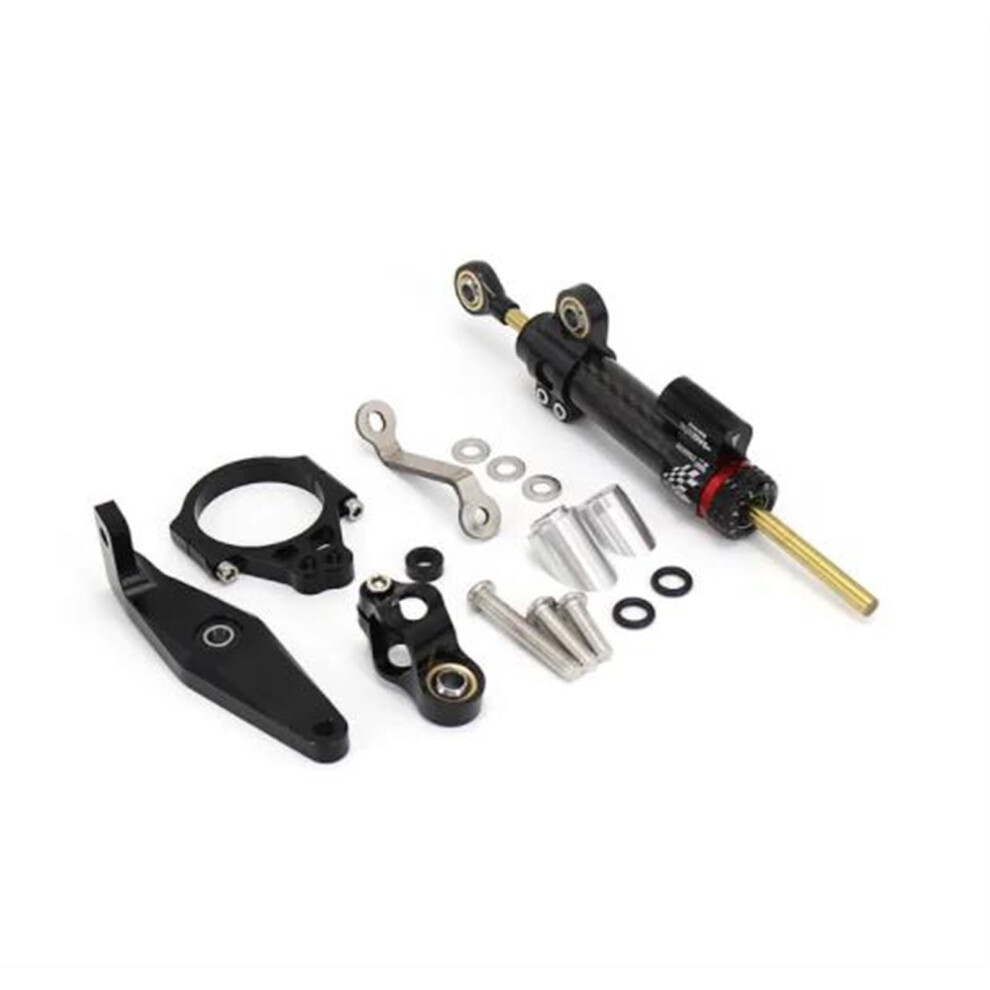 Motorcycle Steering Damper Kit With Adjustable Cnc Stabilizer Mount For Yamaha Mt09 Sp 20212024 9189345184215