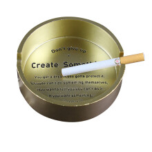 Resin Ashtray with Delicate Matte Surface, Elegant Design Ashtray for Outdoor Indoor Use