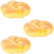 Non-Food Ingredients Artificial Donuts, Realistic Looking for Photography Props, Home Decoration (3PCS)