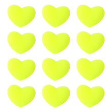 12 pièces amortisseurs de raquette de Tennis-Vert fluo
